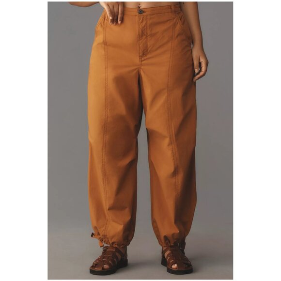 Anthropologie Pilcro Tactical Utility Pants Brown 1X - Picture 4 of 11